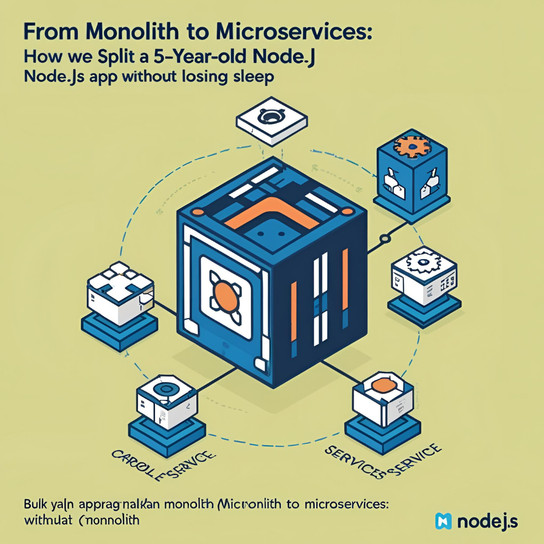 From Monolith to Microservices: How We Split a 5-Year-Old Node.js App Without Losing Sleep
